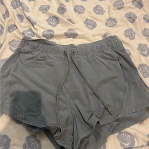 lululemon athletica Women's Blue High Waist Shorts